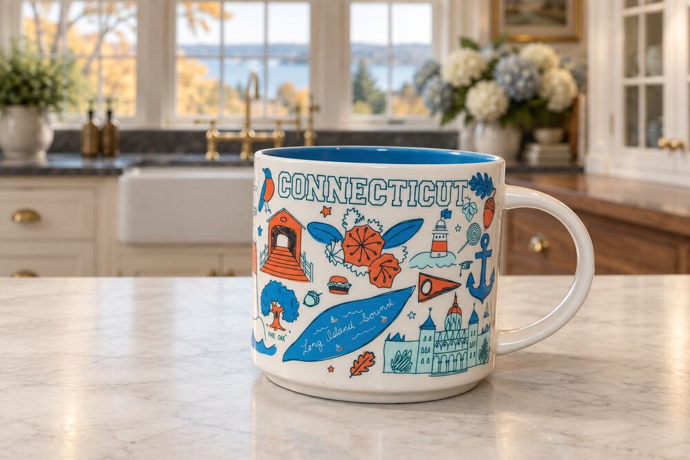 Starbucks Connecticut Been There Series 14oz Mug State Collector Cup